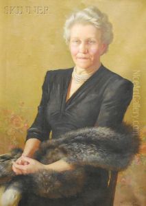 Portrait Ofa Woman In Fur Portrait Ofa Woman In Fur
