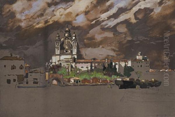 Venice, A Study - Possibly Santa Maria Maggiore - view 1