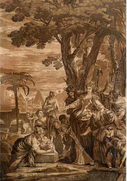 Scene De La Vie De Moise - view 1