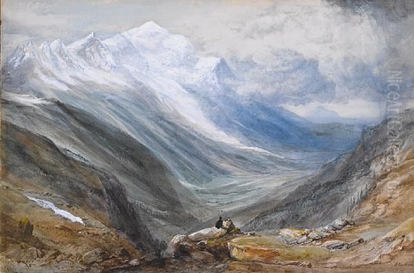 An Alpine Valley - view 1