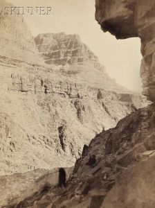 Great Canyon Of The Colorado, Near Peach Springs. by William Henry Jackson