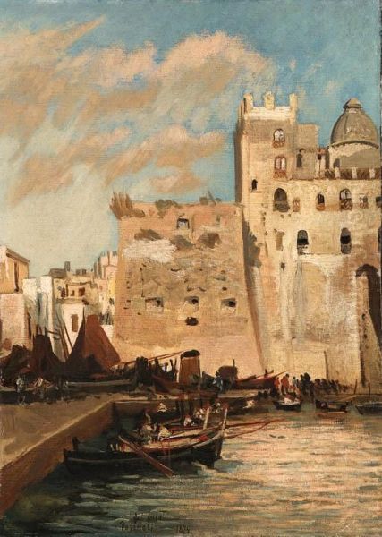 The Old Sarazene Castle In Pozzuoli - view 1
