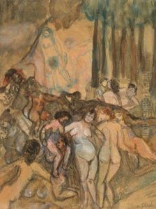 Nus Dans Un Paysage by Max Jacob