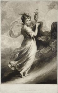 Hebe, (miss Meyer) by Johann, John Jacobe