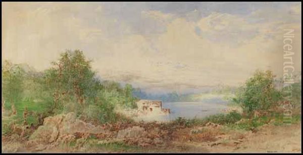 Orford Lake, Quebec - view 1