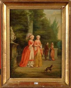 La Promenade Au Parc by Francois Jacobs