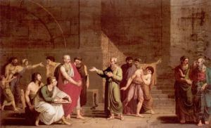 Death Of Socrates by Peter Frans Jacobs