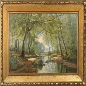 Scenery On A Springday by A. G. Jacobsen