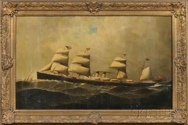 Portrait Of The White Star Royal Mail Steamer
Germanic - view 1