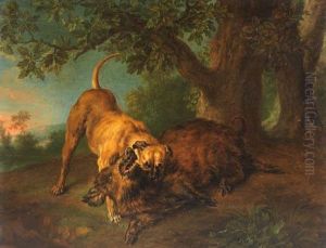 Zugeschrieben - Jagdszene by Juriaen Jacobsen