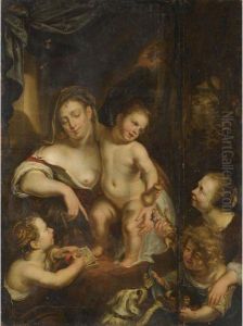 A Mother And Her Daughter by Jurian Jacobsz