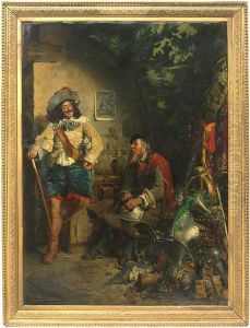 The Armor Maker by Sir Alfred East