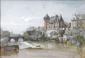 Vue De Laval by J.L.F. Jacotet