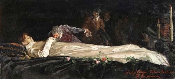 Michelangelo Che Rende Onore Al Cadavere Di Vittoria Colonna - view 1