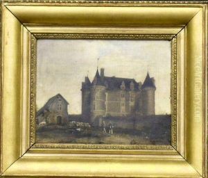 Conversation On The Castle Grounds by Jacquelin