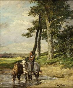 Le Cavalier A La Mare Le Cavalier A La Mare