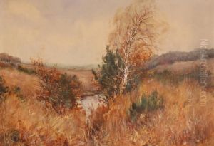 Rural Landscape by Charles Celestin Jacquet