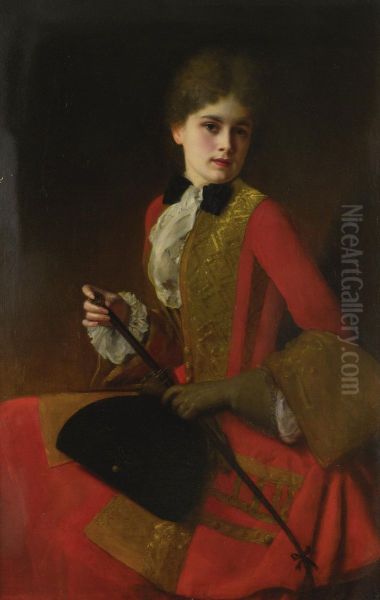 Girl In A Riding Habit - view 1