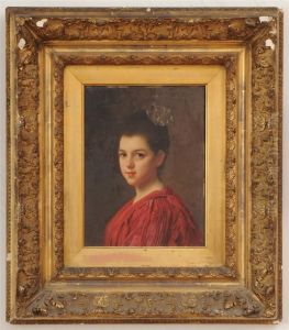 Portrait Of A Girl In Red