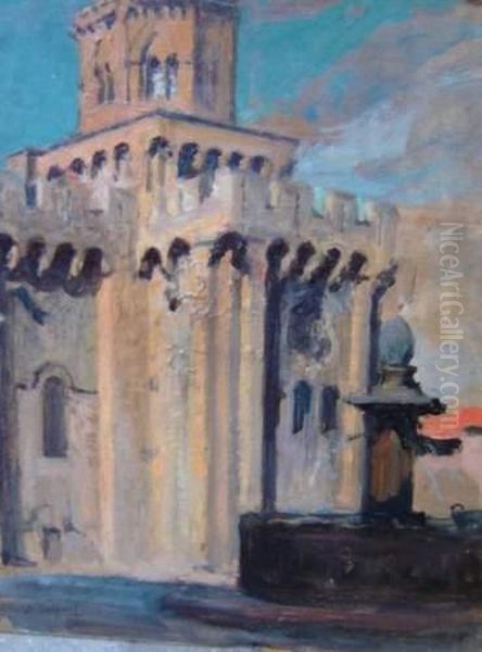 L'eglise De Royat - view 1