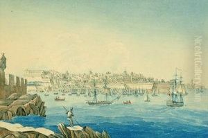 'view Of Valetta' by L. Jaffien