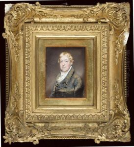 Portrait Of Nathaniel Lee Acton (1818-36) by Charles Jagger