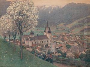 Gustav Jahn Prozession Bei Mariazell