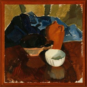 Still Life With Jug And Bowl by Ville Jais-Nielsen