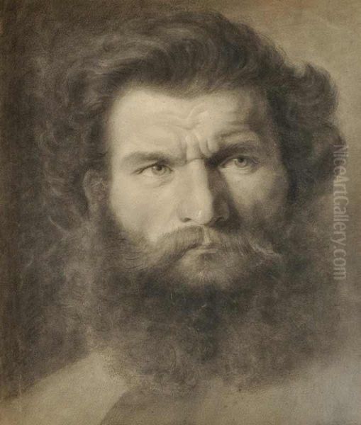 A Study Of The Head Of A Blacksmith - view 1