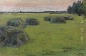 A Field In Springtime by Maria Vasil'Evna Jakuncikova