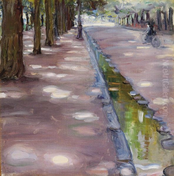 Avenue In The Bois De Boulogne - view 1