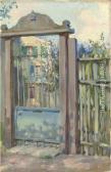 A Gate In Meudon - view 1