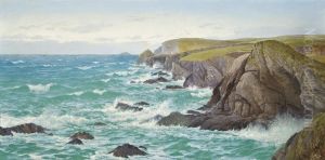 A Blustery Day Off The Cornish Coast