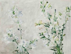 White Freesias And Narcissi White Freesias And Narcissi