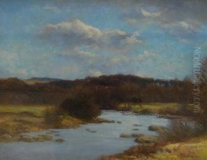 The River Rede In Early Spring by Walter John James
