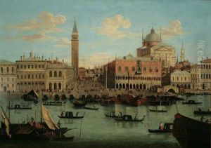 View Of St. Mark's Square And Doge's Palace, Capriccio, Venice