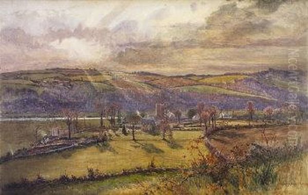 Extensive River Landscape - view 1