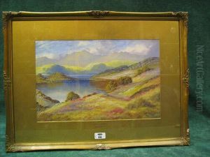 Loch Maree Watercolour 28.5cm X 44cm