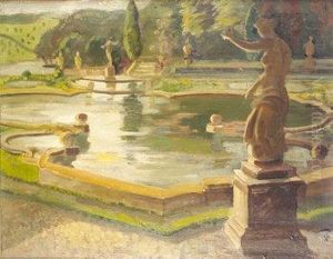 Formal Gardens, Blenheim Palace by Joan Jameson