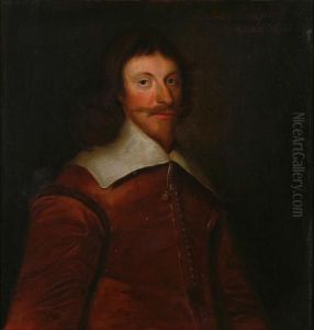 A Portrait Of Sir John Campbell by George Jamesone
