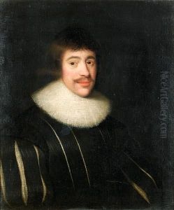 Portrait Of Sir John Hope by George Jamesone