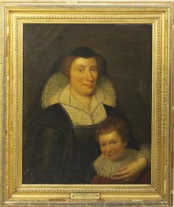 Portrait Of Lady Margaret by George Jamesone
