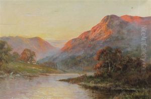 Ellens Isle, Loch Katrine & by F.E. Jamieson