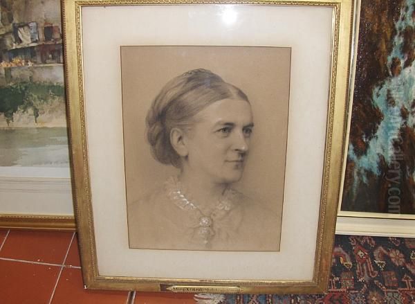 Portrait Study Of Mary F.k. Coleridge - view 1