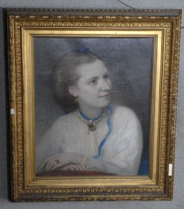 Portrait Of The Hon. Mildred May Coleridge, Mrs. Adams by Jane Fortescue Seymour
