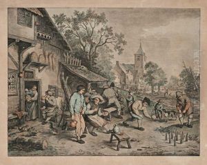 La Foire Hollandaise by Jean-Francois Janinet