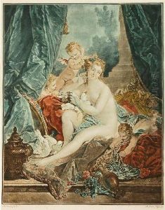 La Toilette De Venus by Jean-Francois Janinet