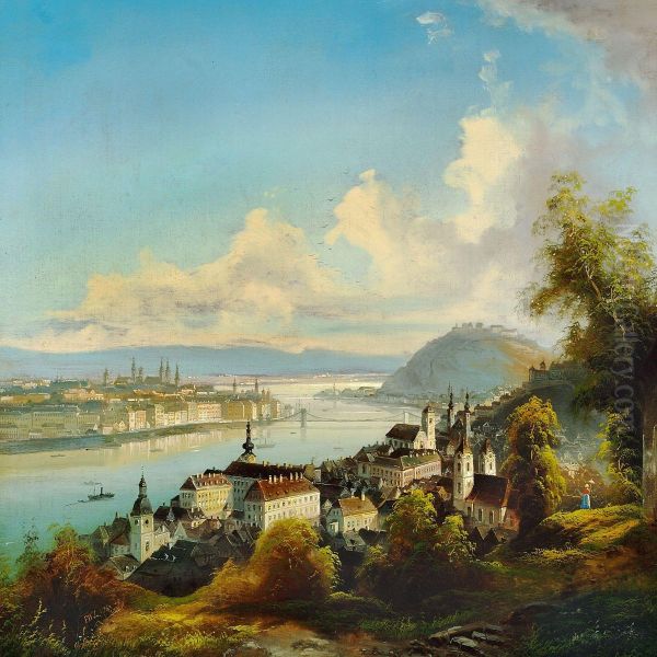View Of Budapest With "gell rt Hill" - view 1