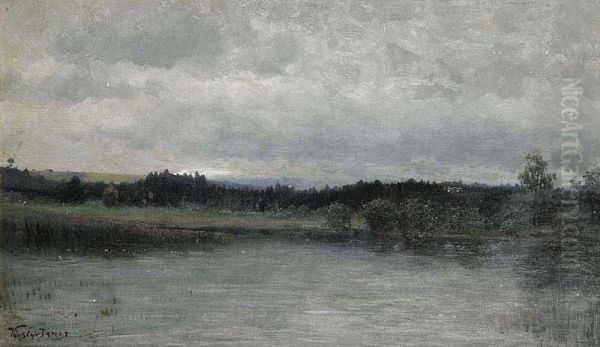 Early Evening By The Lake - view 1