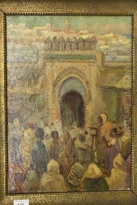 Toeloop Bij Arabische Poort by Dirk Jansen